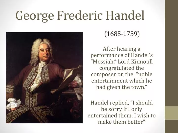 george frederic handel n.