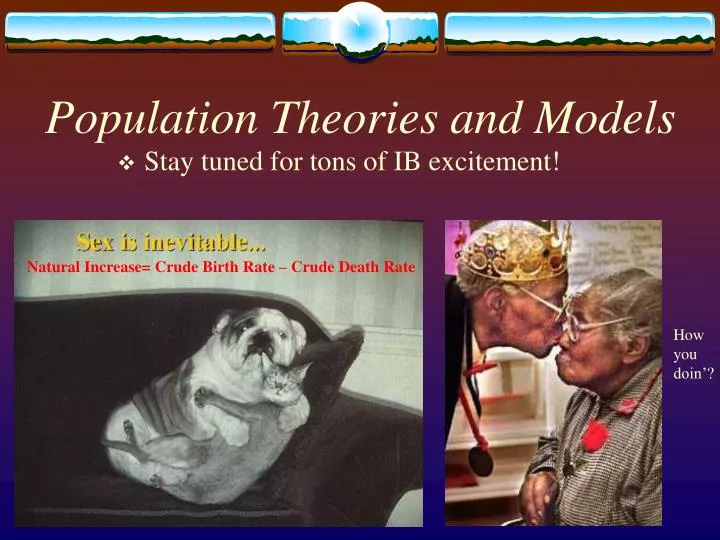 PPT - Population Theories And Models PowerPoint Presentation, Free ...