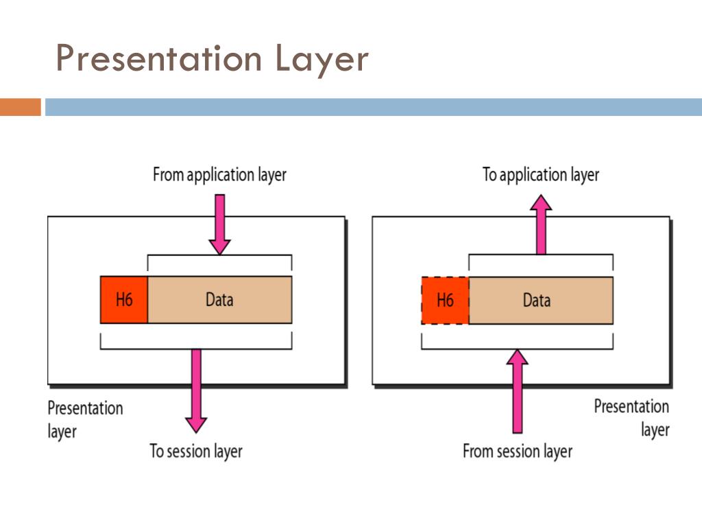 purpose of presentation layer