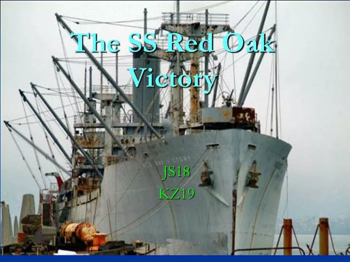 the ss red oak victory n.