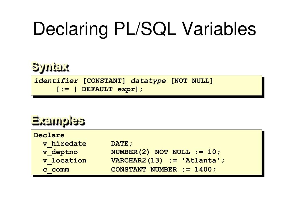 PPT - About PL/SQL PowerPoint Presentation, free download - ID:6087693