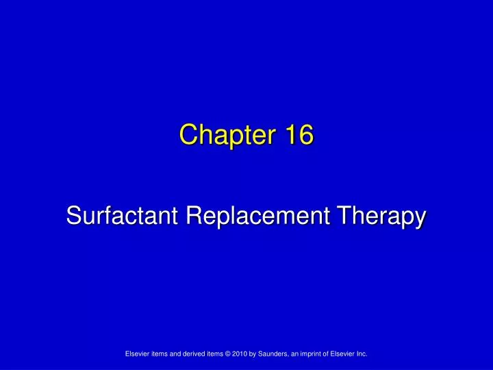 surfactant replacement therapy While lung surfactant replacement therapy has been of great help new studies of a liquid of life -- lung surfactant sciencedaily retrieved may 7. surfactant replacement therapy While lung surfactant replacement therapy has been of great help new studies of a liquid of life -- lung surfactant sciencedaily retrieved may 7.