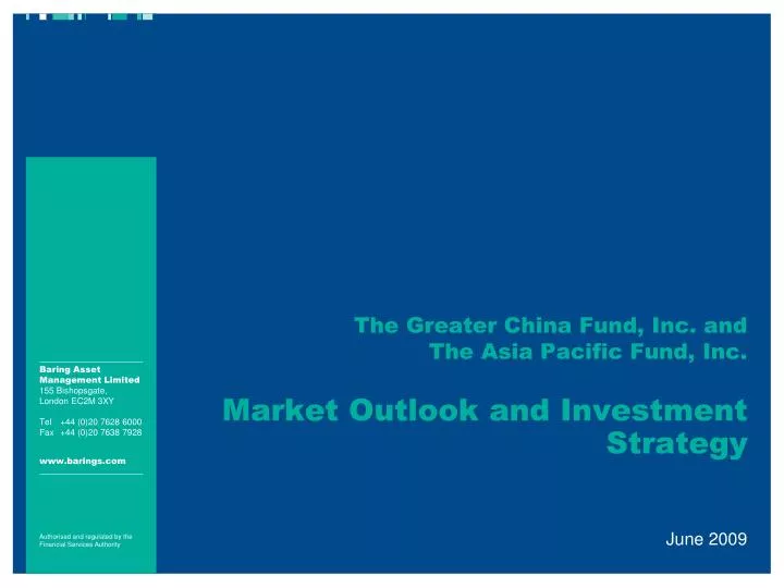 the greater china fund inc and the asia pacific fund inc n.