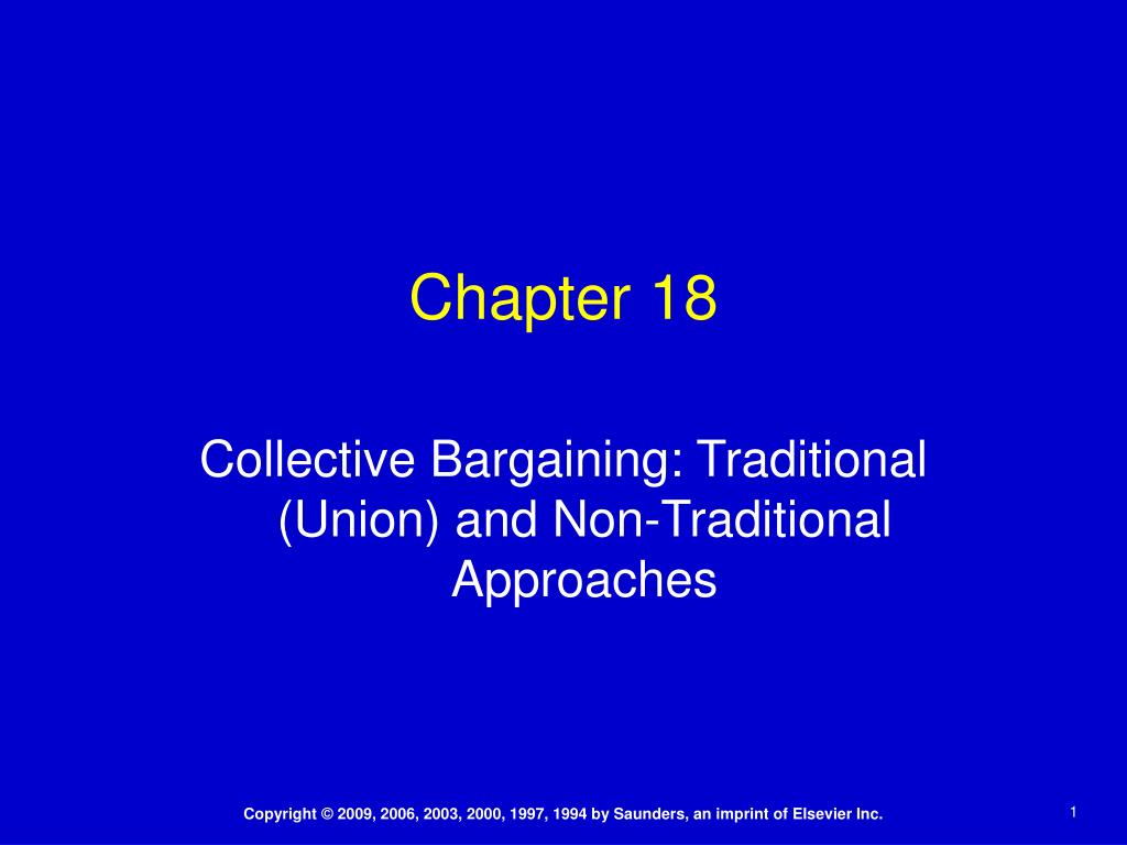 approaches to collective bargaining