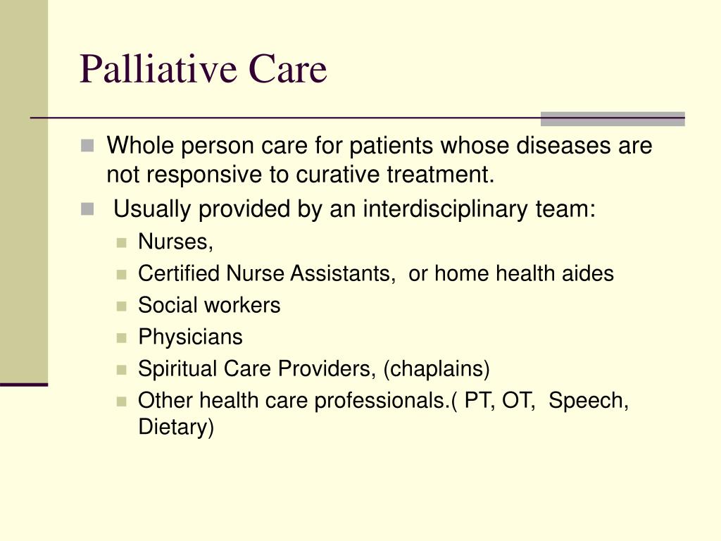 thesis on palliative care