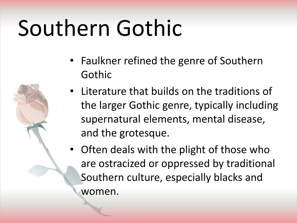 characteristics of southern gothic literature