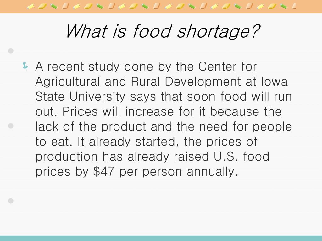 PPT Food Shortage PowerPoint Presentation, free download ID6091414
