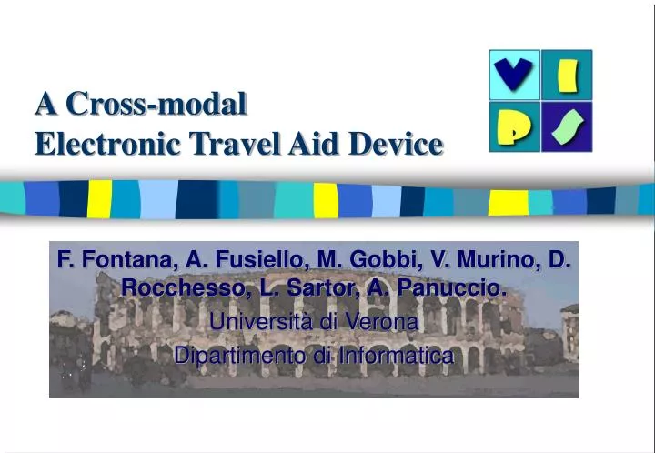 a cross modal electronic travel aid device n.