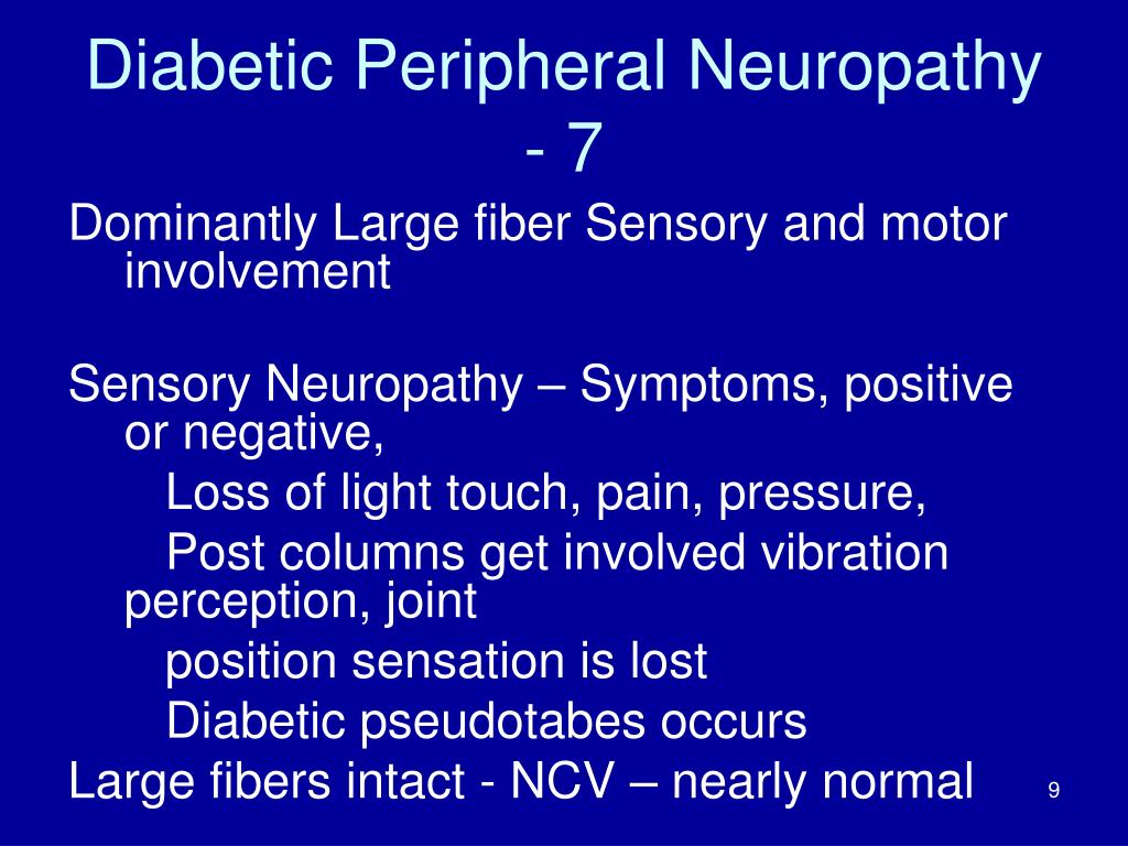 PPT - Diabetic Peripheral Neuropathies A Clinical And Electro ...