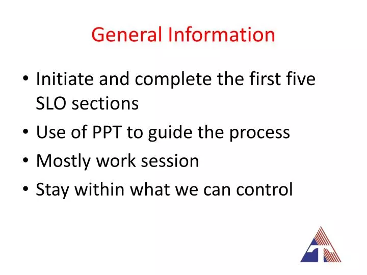 general information n.