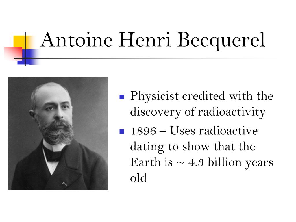 henri becquerel atomic theory
