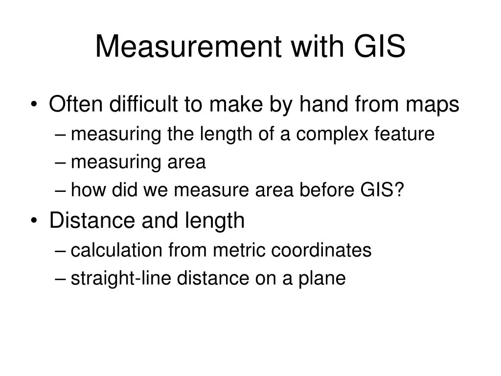 PPT - Map Measurement and Transformation PowerPoint Presentation, free ...