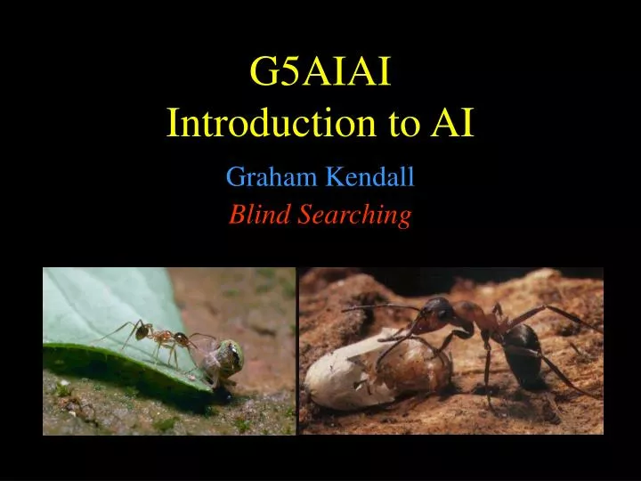 g5 aiai introduction to ai n.