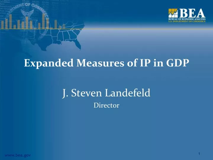 expanded measures of ip in gdp n.