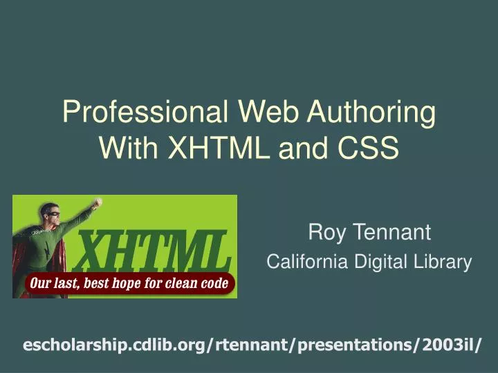 professional web authoring with xhtml and css n.