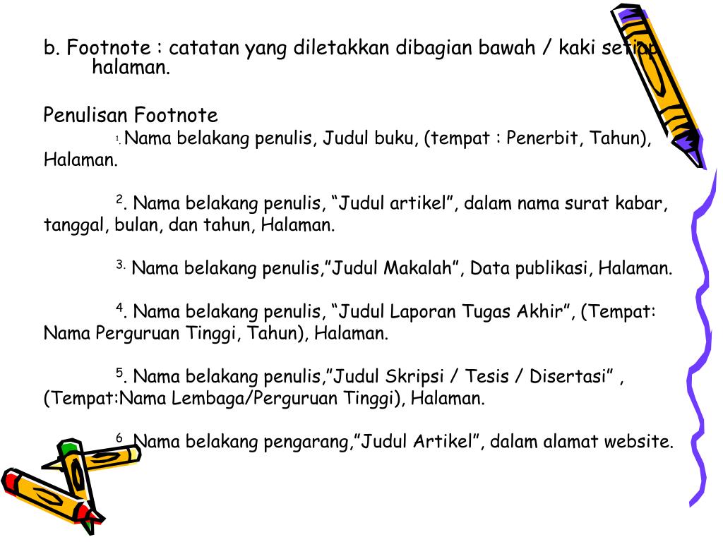 Contoh Innote PPT - BAHASA MAIN BODY KARANGAN ILMIAH Pada bagian ini karangan ilmiah ...