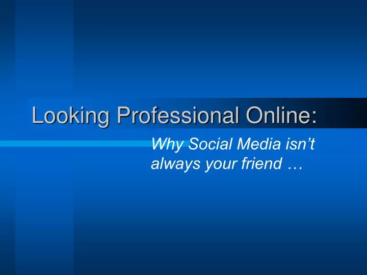 why social media isn t always your friend n.