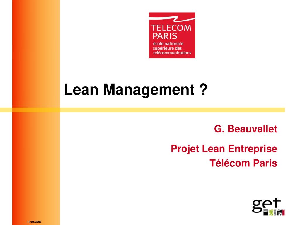 PPT - Lean Management ? PowerPoint Presentation - ID:6095605