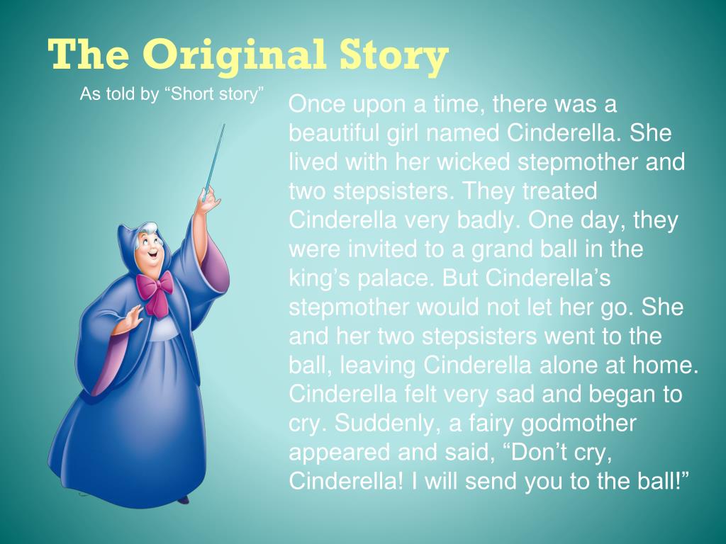 PPT The True Story Of Cinderella PowerPoint Presentation Free 