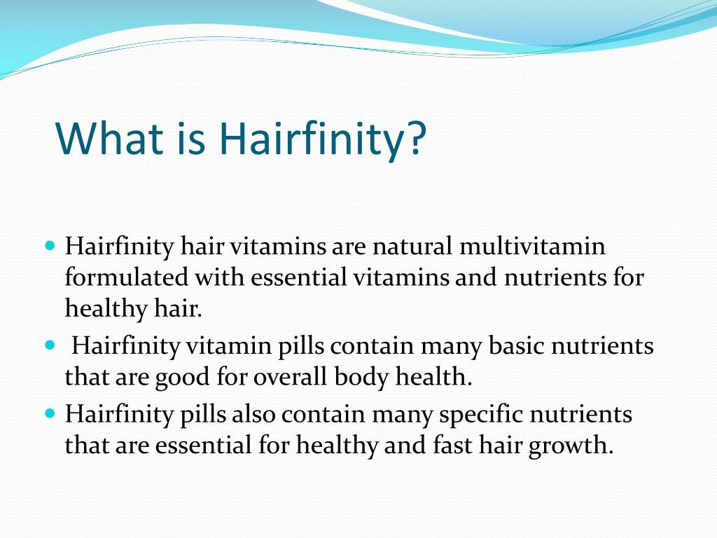 Ppt Hairfinity Hair Vitamin For Faster Growth Reviews Powerpoint