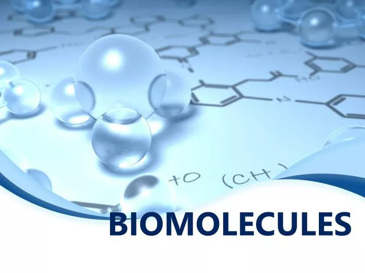 powerpoint presentation on biomolecules