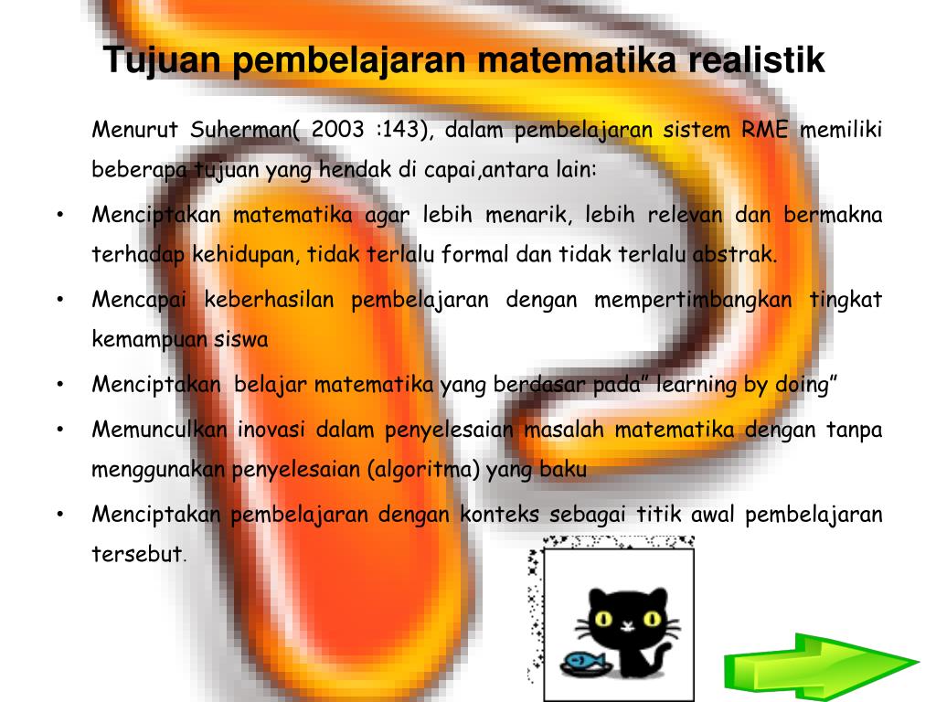 PPT - INOVASI PEMBELAJARAN MATEMATIKA PEMBELAJARAN MATEMATIKA REALISTIK