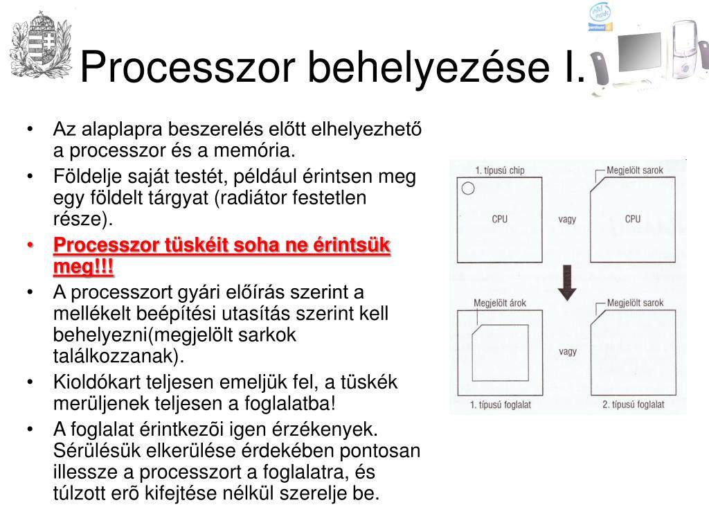 PPT - A számítógép összeszerelése PowerPoint Presentation, free download -  ID:6096883