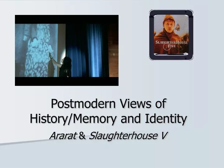 postmodern views of history memory and identity n.