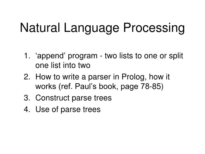 PPT Natural Language Processing PowerPoint Presentation Free 