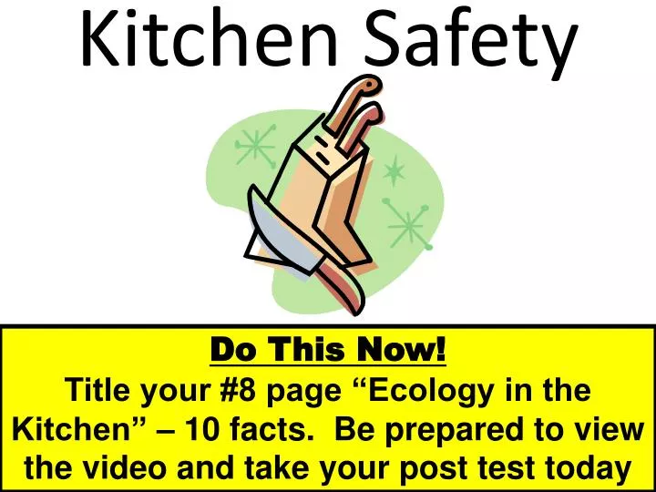 PPT Kitchen Safety PowerPoint Presentation, free download ID6097640