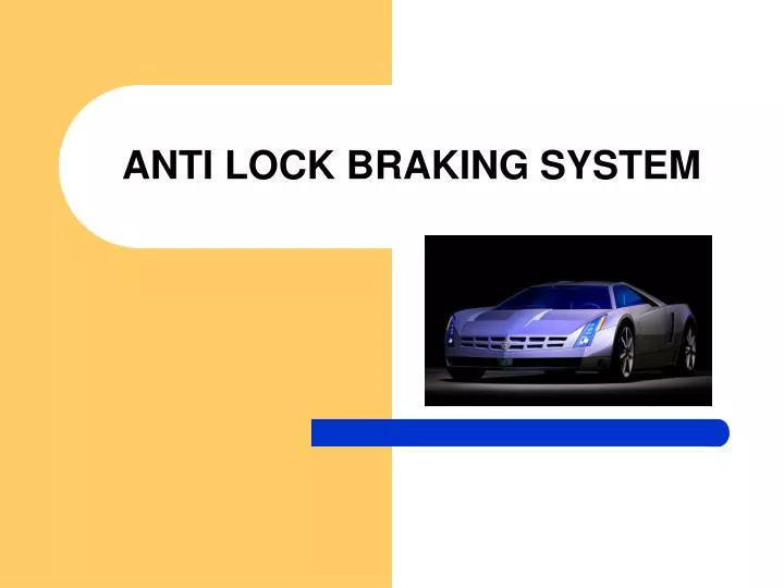 anti lock braking system definition