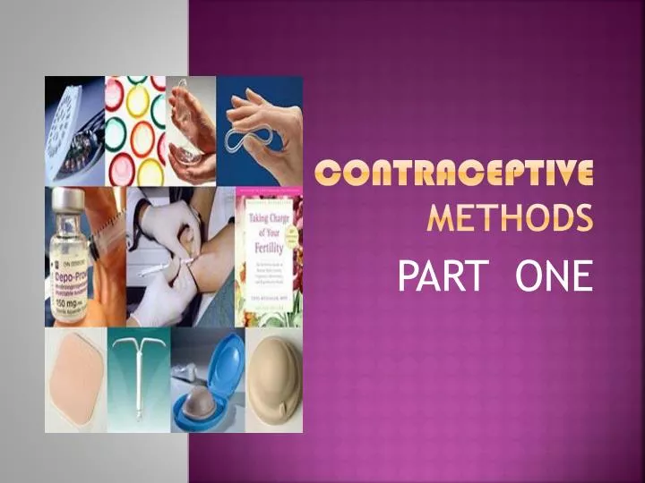thesis on contraceptive methods