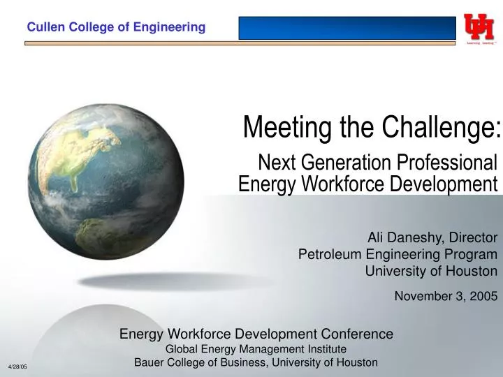 meeting the challenge n.