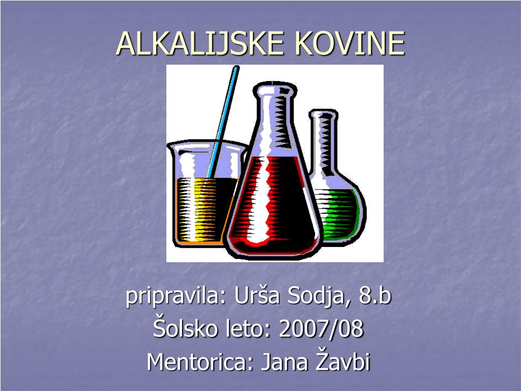 PPT - ALKALIJSKE KOVINE PowerPoint Presentation, free download - ID:6099337