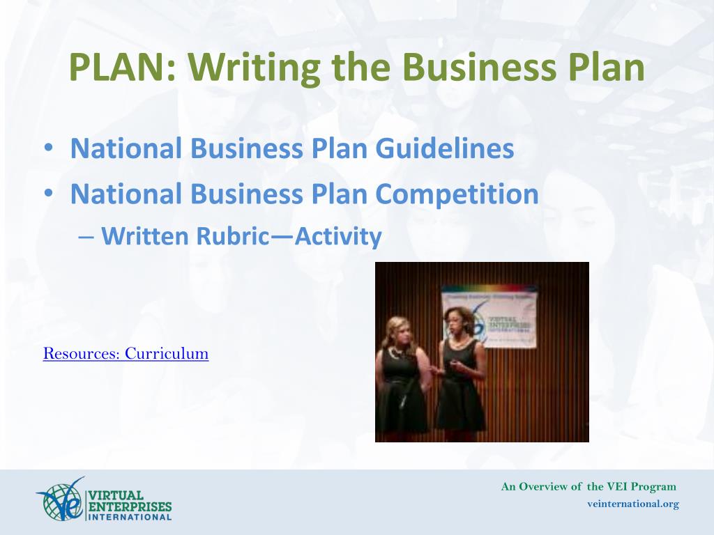 top 8 business plan vei