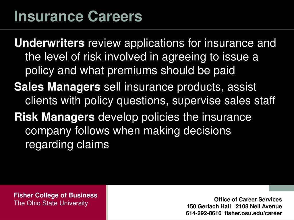 Insurance Positions PPT - Insurance & Risk Management PowerPoint Presentation, free ...