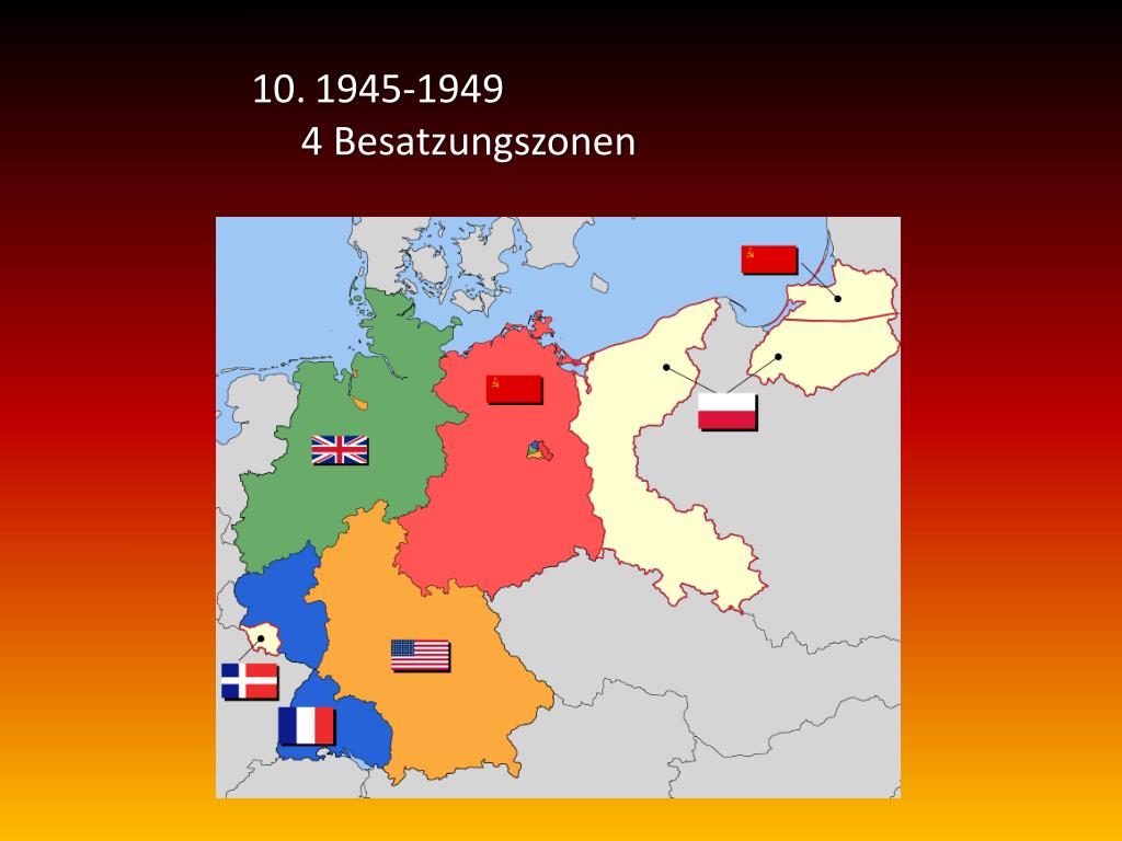 Deutschland Von 1945 Bis 1949 PPT - Die Geschichte Deutschlands i m Überblick PowerPoint Presentation