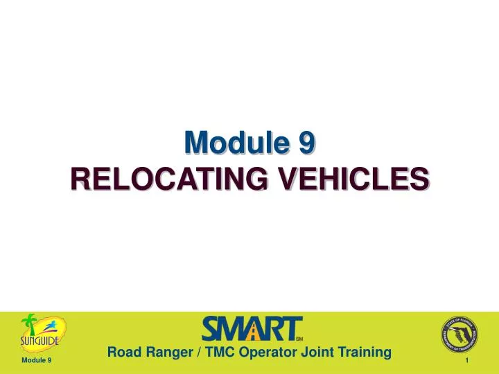 module 9 relocating vehicles n.