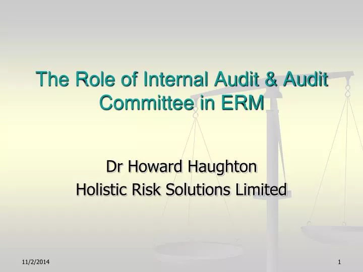 case study on audit committee