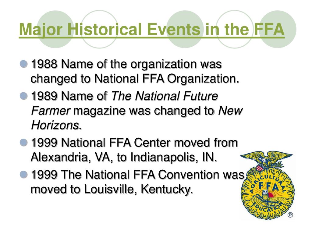PPT Introduction to Ag and FFA PowerPoint Presentation, free download
