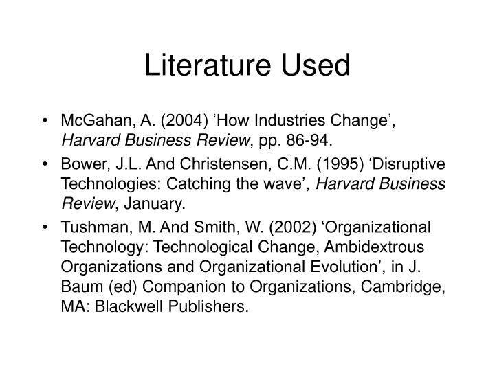 disruptive technologies catching the wave