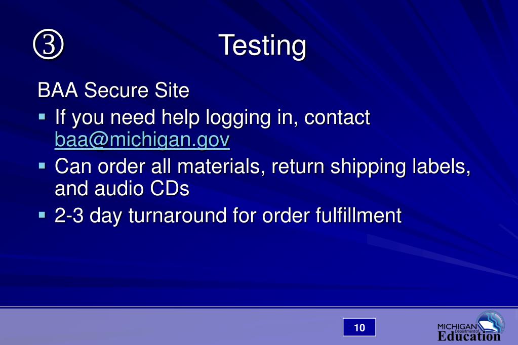 PPT ELPA Initial Screening In Order To Hear The Presentation You 