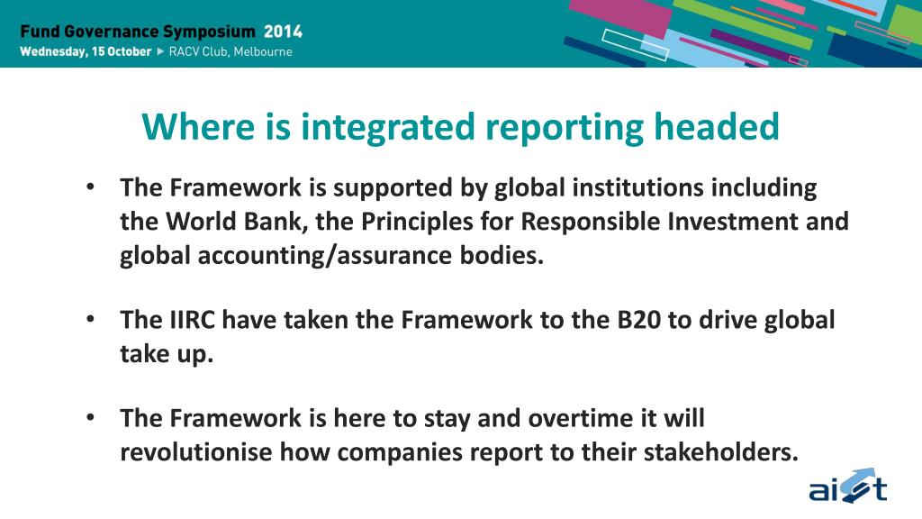 The Meaning Of Integrated Reporting