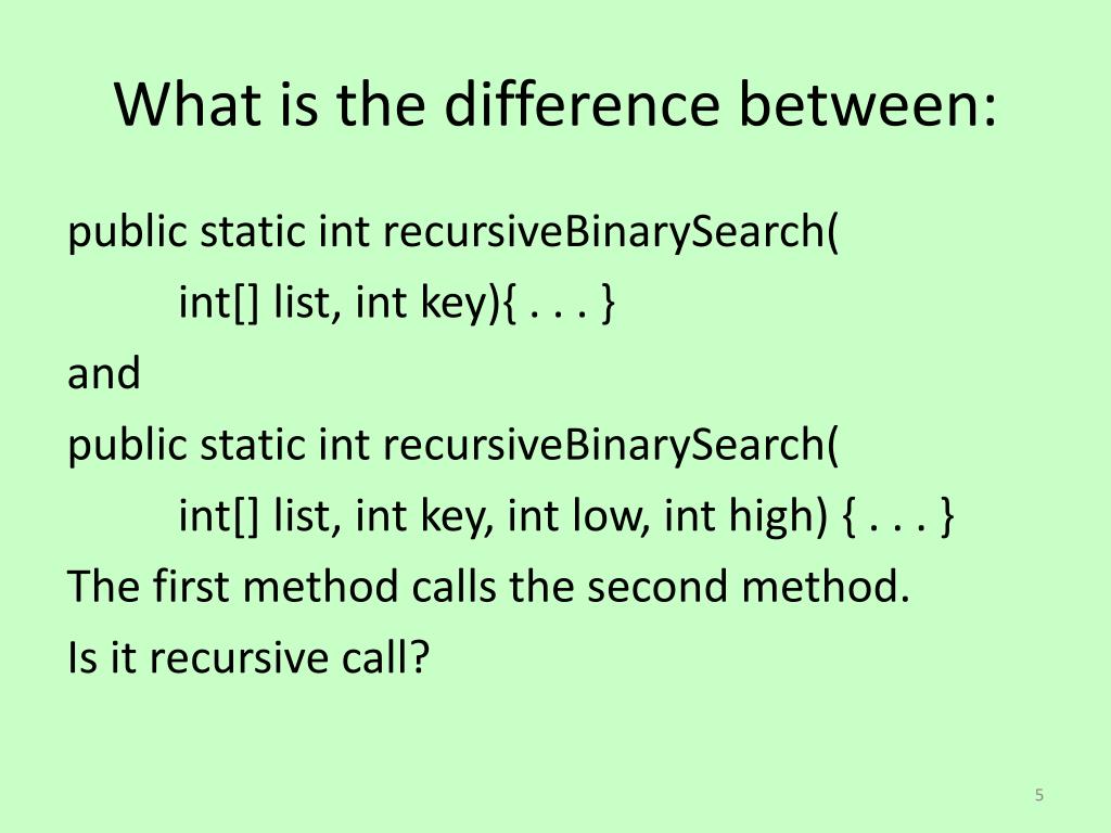 PPT - More on Recursion PowerPoint Presentation, free download - ID:6106994