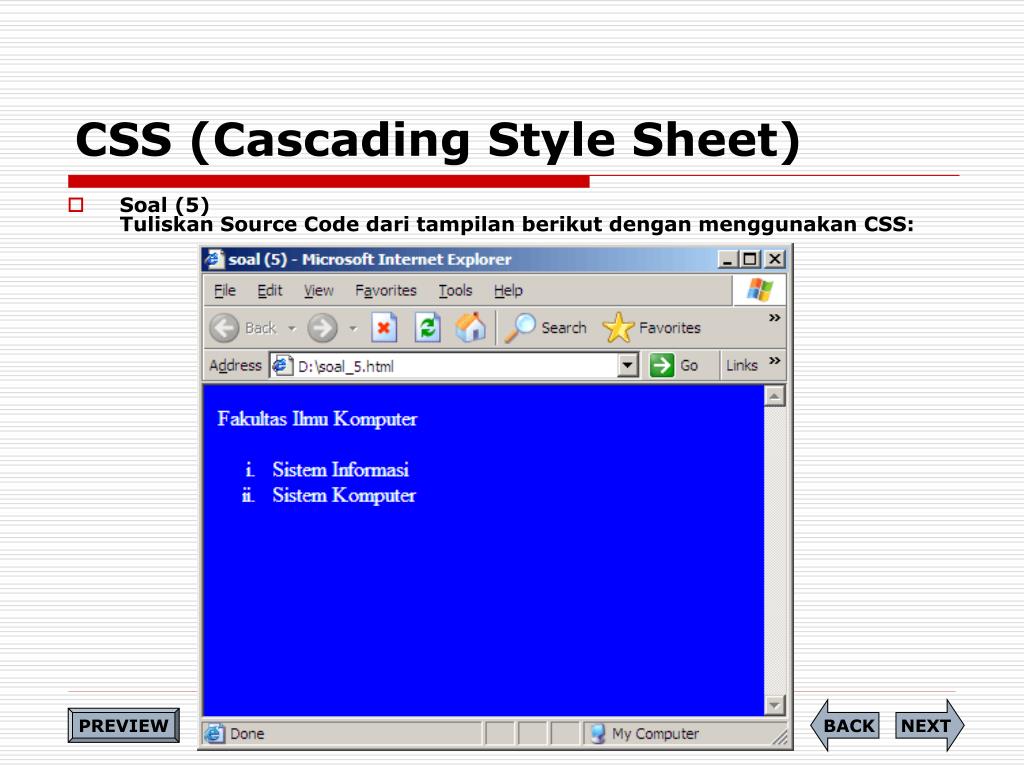 Cascad. Каскадные таблицы стилей. Style Cascad. CSS (Cascading Style Cheets). Обучающе-контролирующая программа "Cascading Style Sheets".