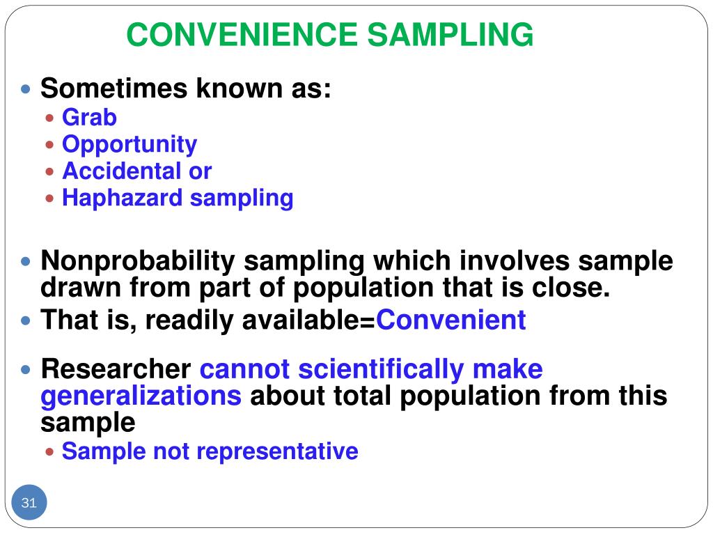 Ppt Sampling Methods Powerpoint Presentation Free Download Id6107701 2158