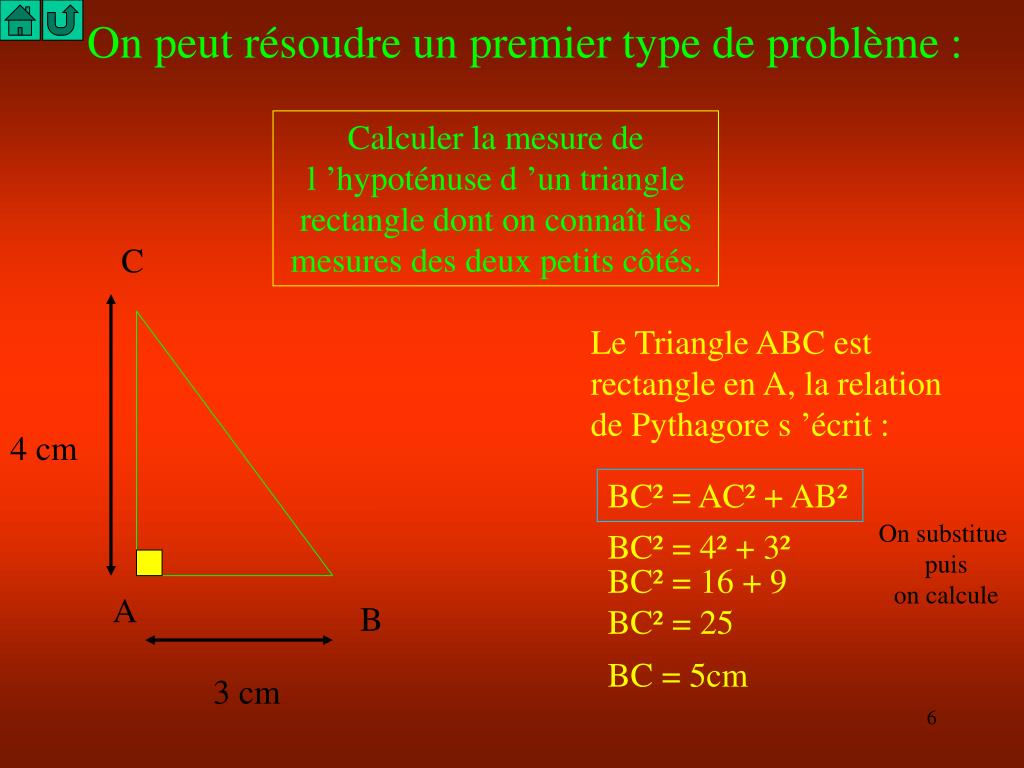 PPT - Le Théorème De Pythagore Savoir Faire Et Applications PowerPoint ...