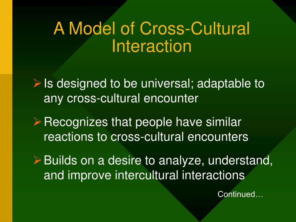 essay on cultural integration and cross roads