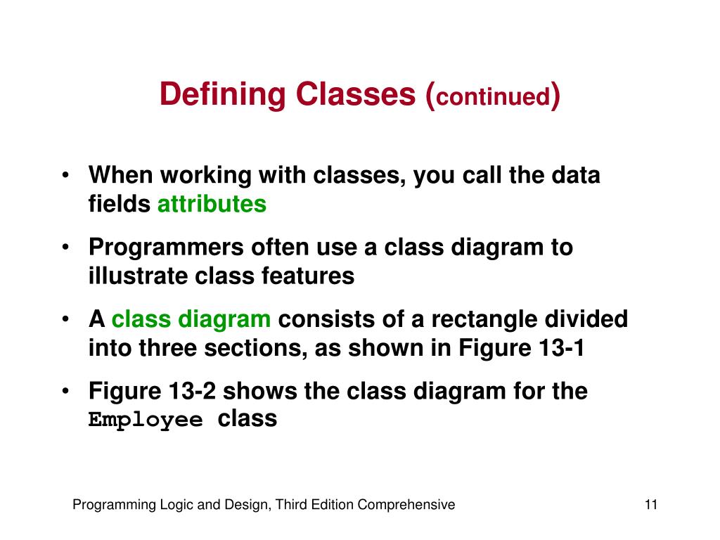 PPT - Chapter 13: Object-Oriented Programming PowerPoint Presentation ...