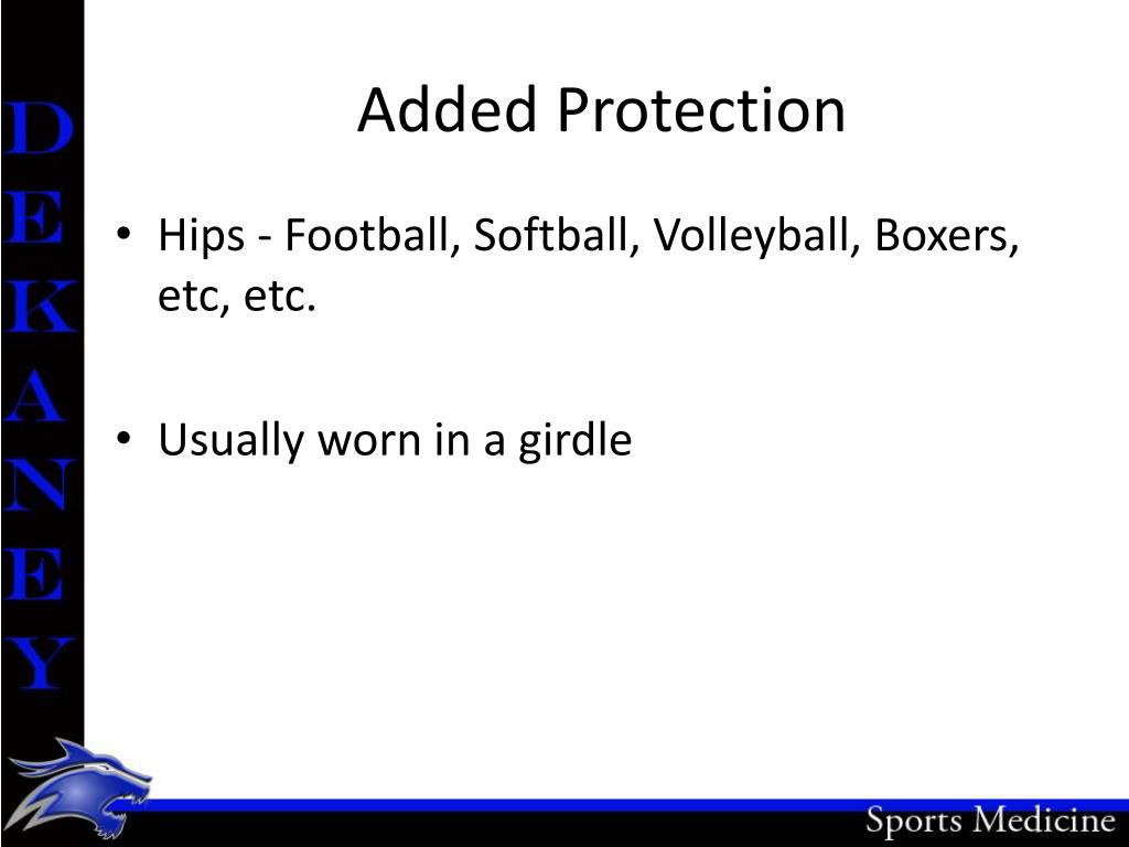PPT - Prevention and Treatment of Athletic Injuries PowerPoint ...